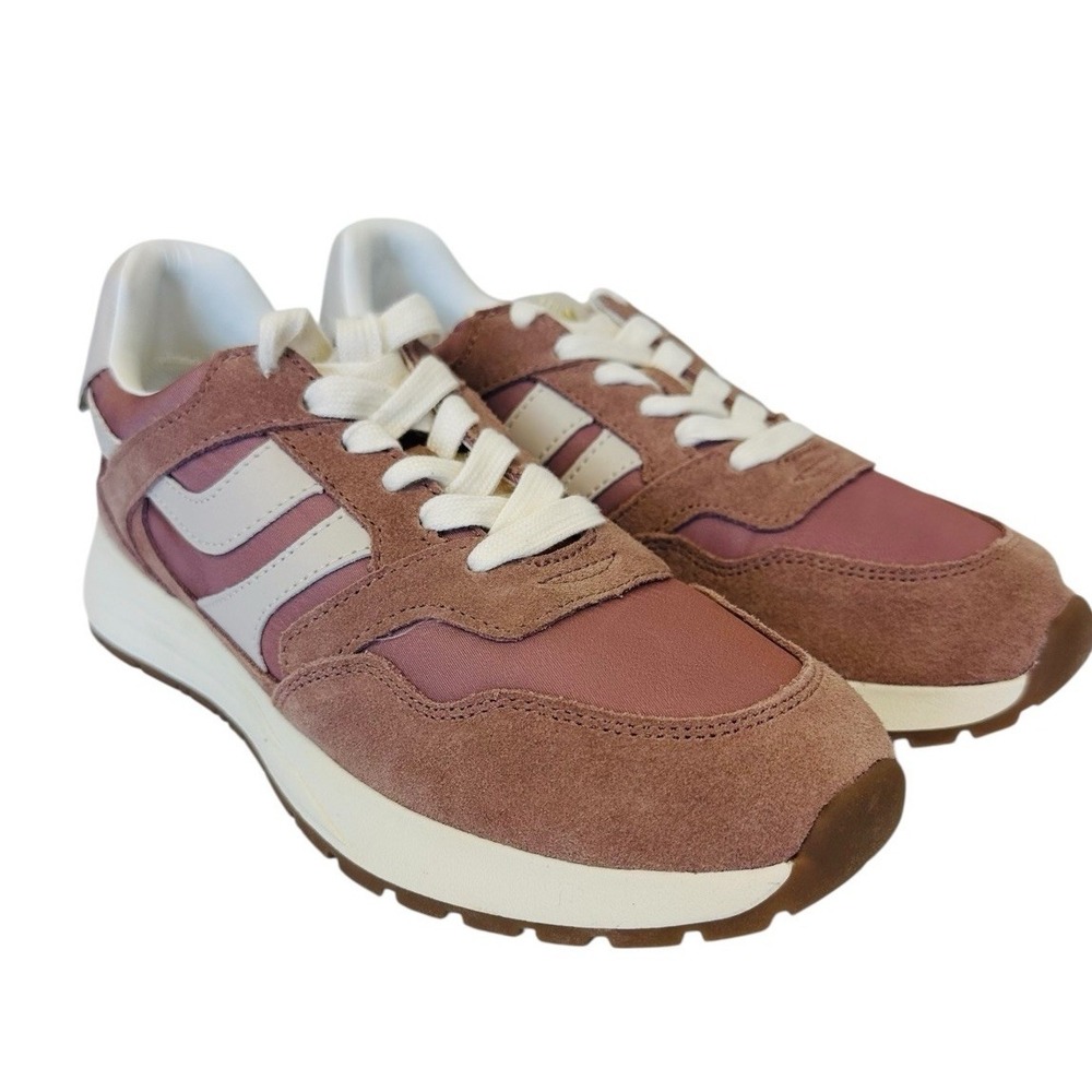 Steve Madden Women's‎ Blume Mixed Media Sneaker Mocha Mult Size 8M NWB
